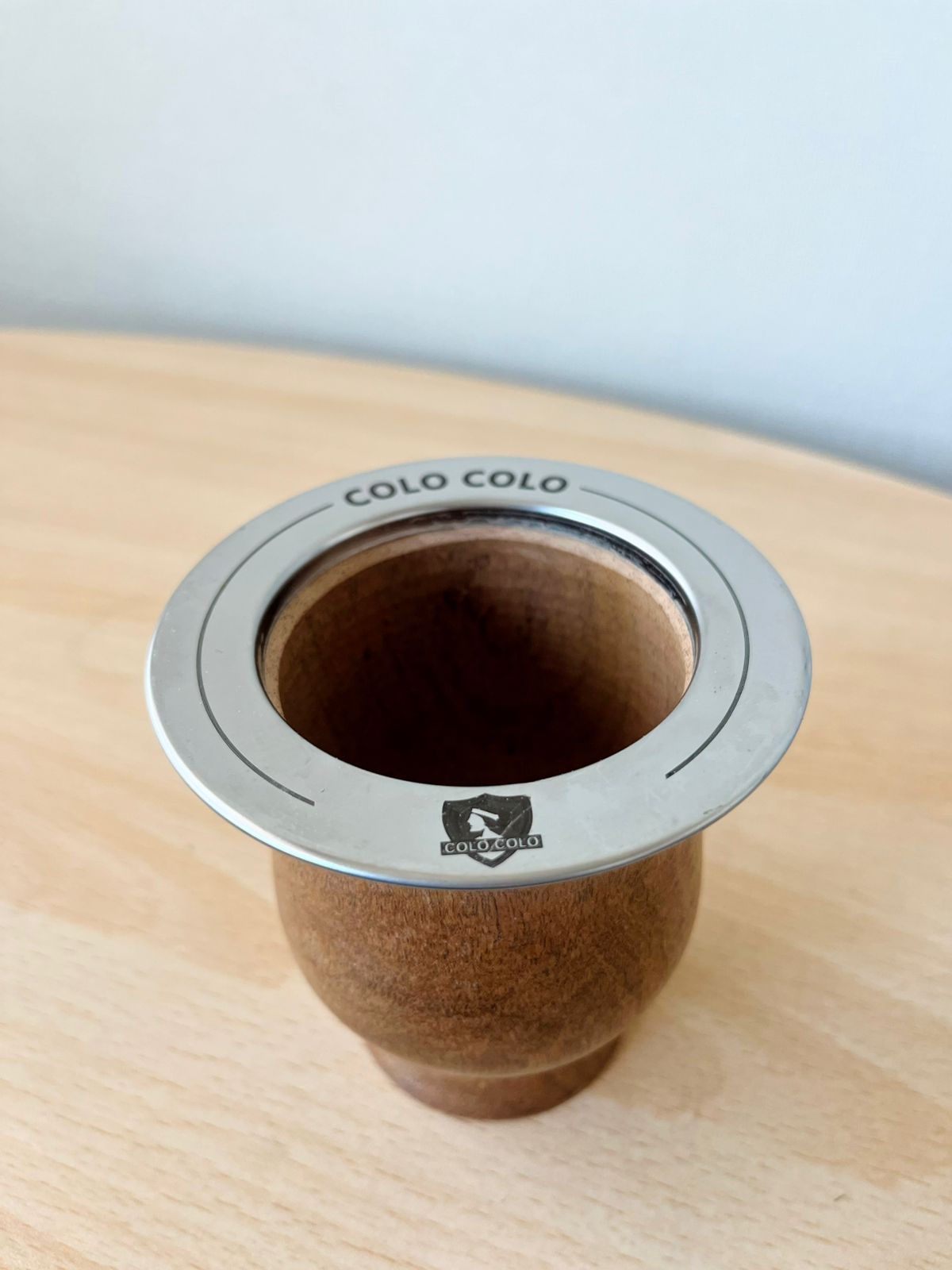 Mate de madera Colo Colo