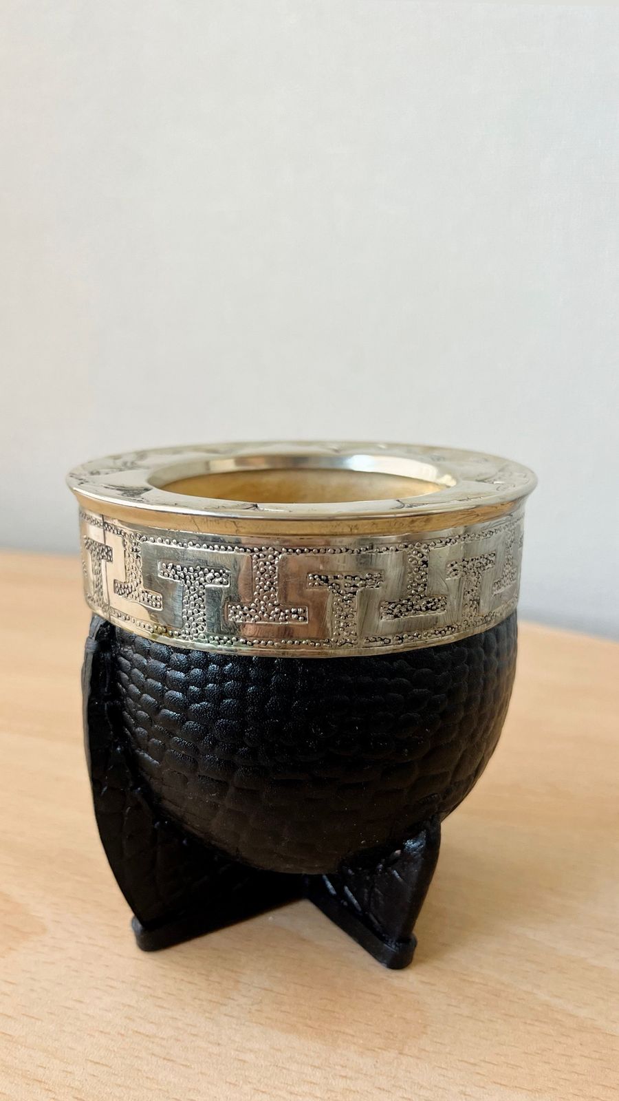 Mate Imperial de Alpaca Negro