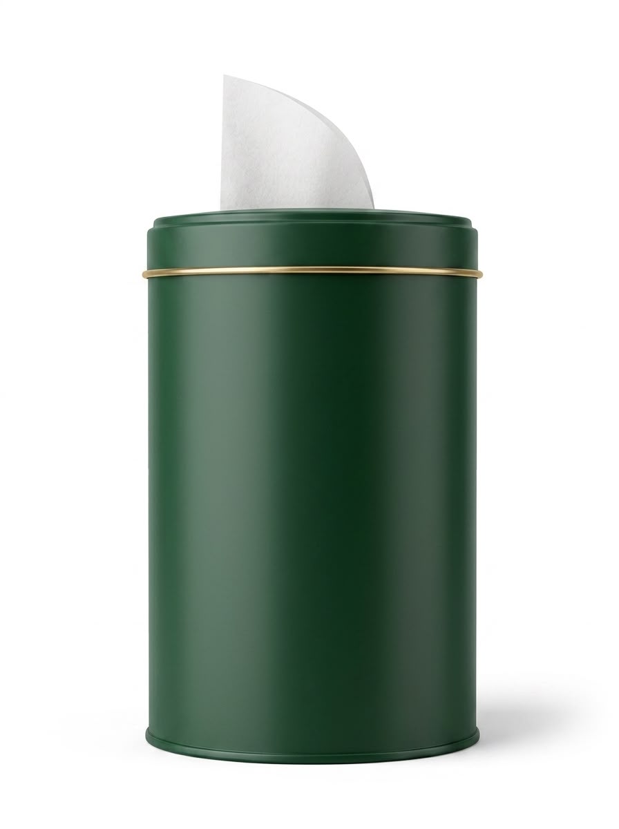 Yerbero Metalico Verde