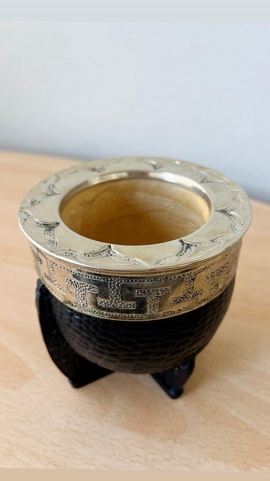 Mate Imperial de Alpaca Negro