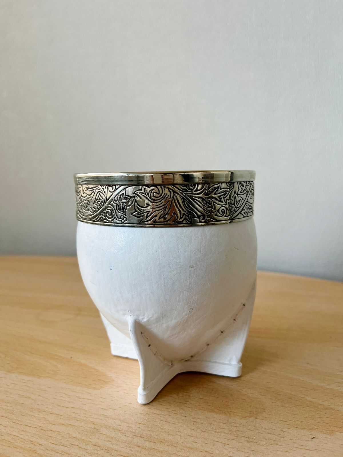 Mate imperial calabaza blanco premium